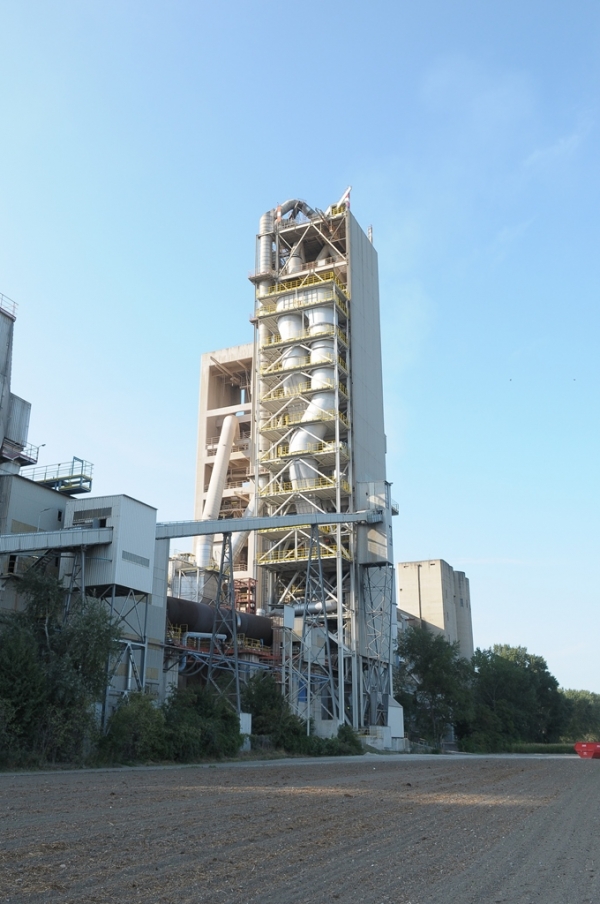 Neue Wärmetauscherzyklone für Lafarge Mannersdorf